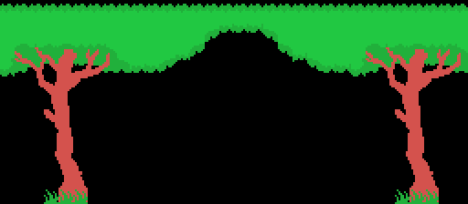 Canopy, both halves level