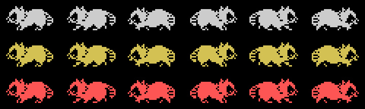 The raccoons