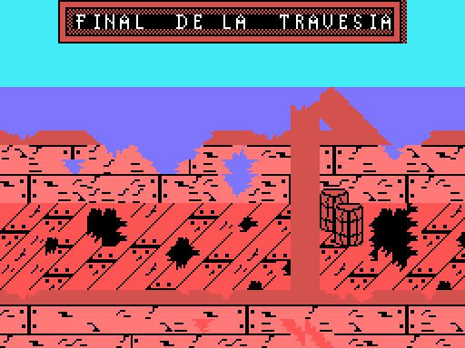 End of the crossing