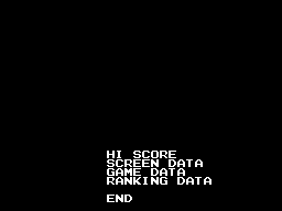 Which data to save