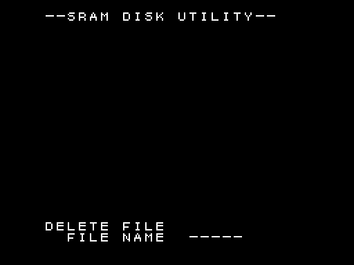 FILE DELETE