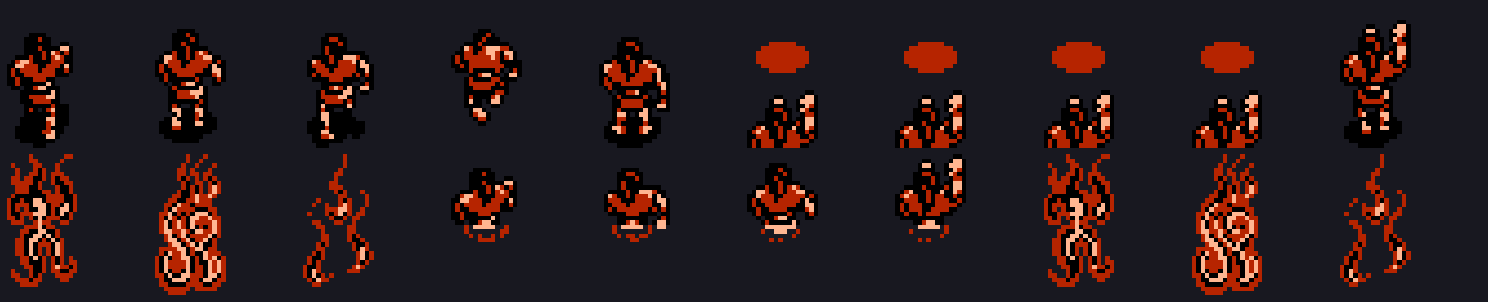 Gao in his 20 poses