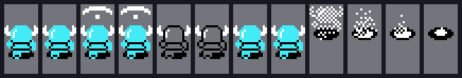 The player's frames