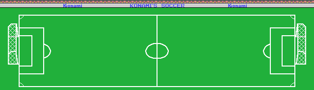 The whole pitch, drawn from the ROM