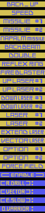The labels