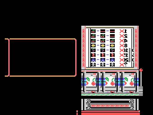 The gambling machine