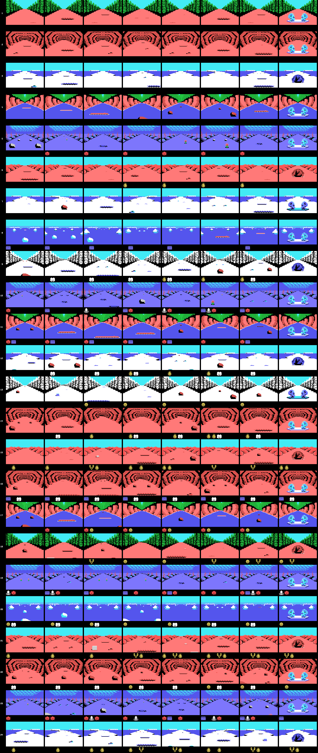 The twenty-four LEVEL 2 ones