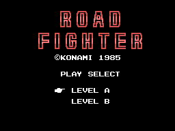 The title screen