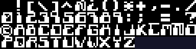 The character set