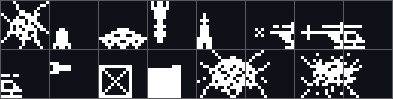 The sprite drawings