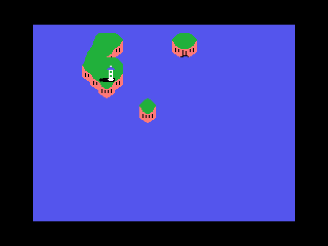 The first screen